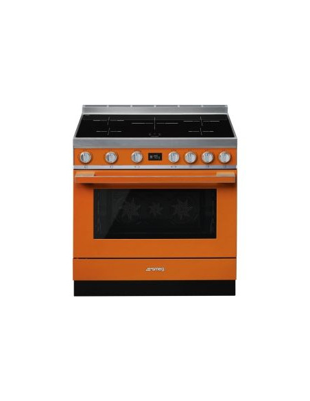 Cocina Smeg CPF9IPOR  5 zonas  induccion  90x60cm