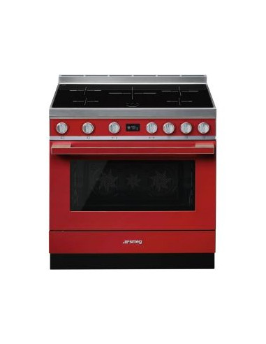 Cocina Smeg CPF9IPR  5 zonas  induccion  90x60cm