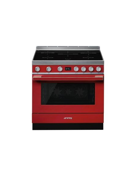 Cocina Smeg CPF9IPR  5 zonas  induccion  90x60cm