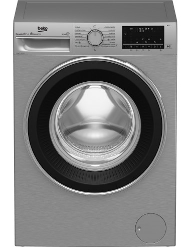 Lavadora Beko B3WFT58220X  8kg  1200rpm  C  Inox