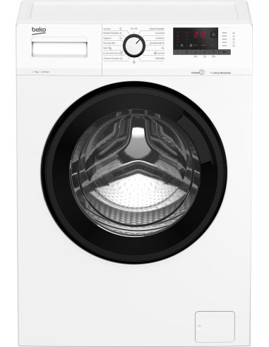 Lavadora Beko WRA7615XW  7kg  1200rpm  A  Vapor