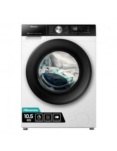 Lavadora Hisense WF3S1043BW3  10 5kg  1400rpm  A