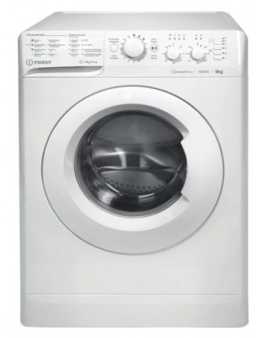 Lavadora Indesit MTWC91083WSPT  9kg  1000rpm  D 