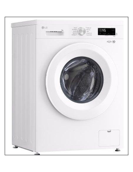 Lavadora LG F4X1008NWH  c frontal  8kg  1400rpm  A