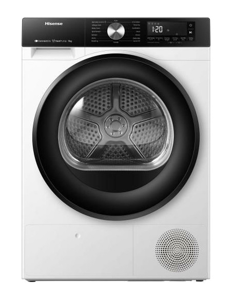 Secadora Hisense DH3S902BW3  9kg  A     Blanco