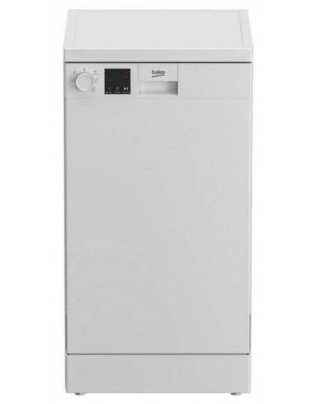 Lavavajillas Beko DVS05024W  10Cub  E  45cm  Blan