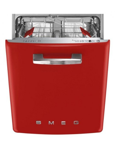 LAVAVAJILLAS SMEG STFABRD3  13SERV   60CM  B  Rojo