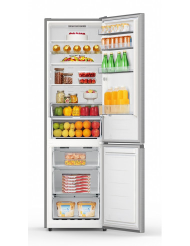 Combi Hisense RB440N4ACA  202x60cm  A  Inox