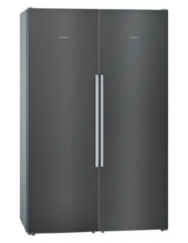 Frigorifico SbS Siemens KA95NAXEP  186x60cm  Black