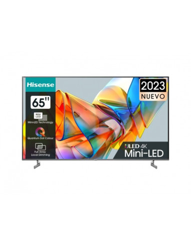 TV 65 HISENSE 65U6KQ Mini LED  Procesador Hi View