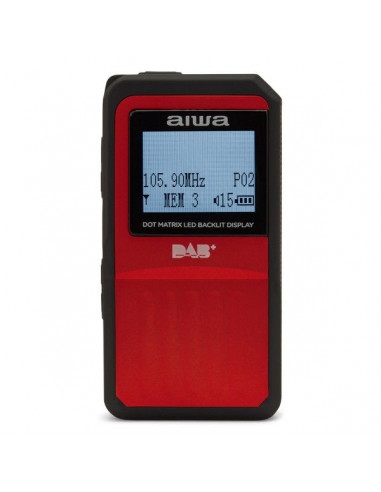 Radio AIWA RD20DABRD Tama  o de bolsillo ultrapor