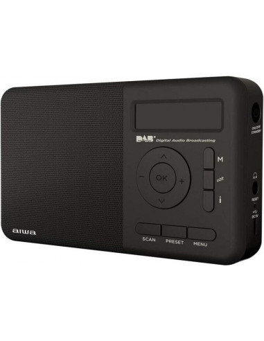 Radio Aiwa RD40DABBK  altavoz integrado Crystal So