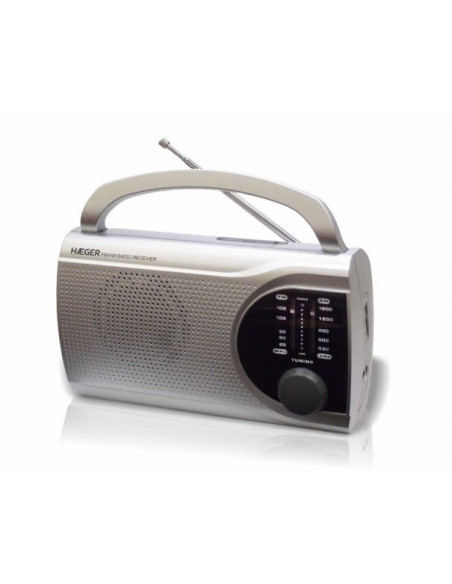 Radio Haeger PRBIB004B  surround am fm   ac dc  ra