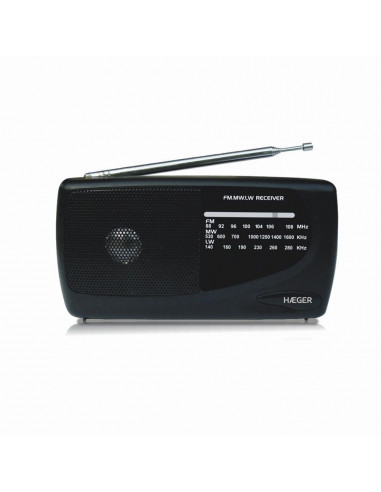 Radio Haeger PRTRI002A  handy am fm lw  multiband