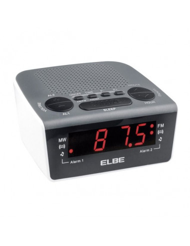 Radio reloj despertador Elbe CR932  radio desperta