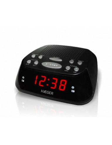 Radio Reloj Despertador Haeger RA06B005B  nooze di