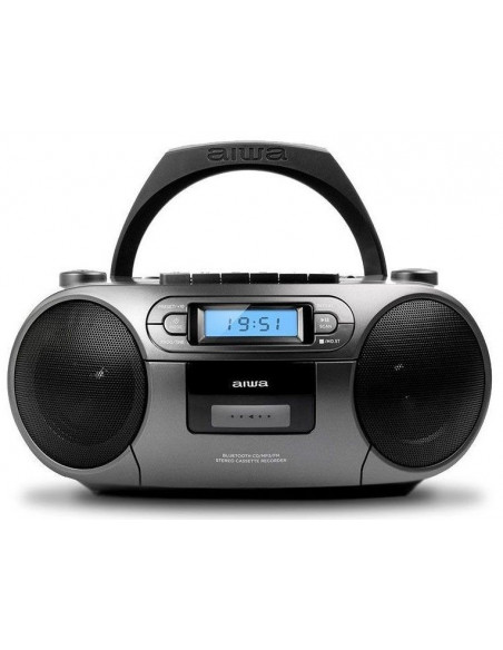 RADIO CD AIWA BBTC550MG     BOOMBOX CON LECTOR DE CA