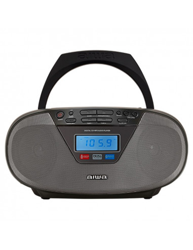 Radio Cd Aiwa BBTU400BK     Boombox de estilo modern