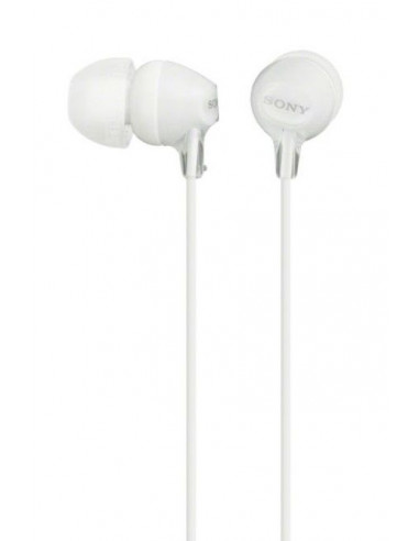 Auriculares Sony MDREX15LPWAE  blanco  intraurales