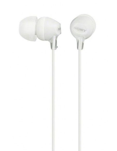 Auriculares Sony MDREX15LPWAE  blanco  intraurales