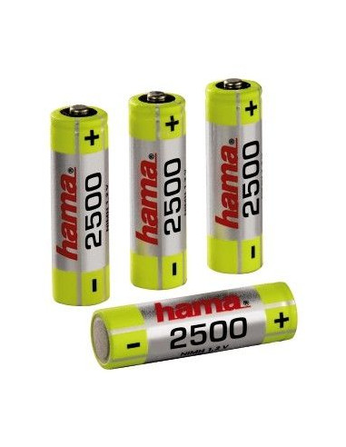 PILAS HAMA NI2500MAH AA Recargables  087056