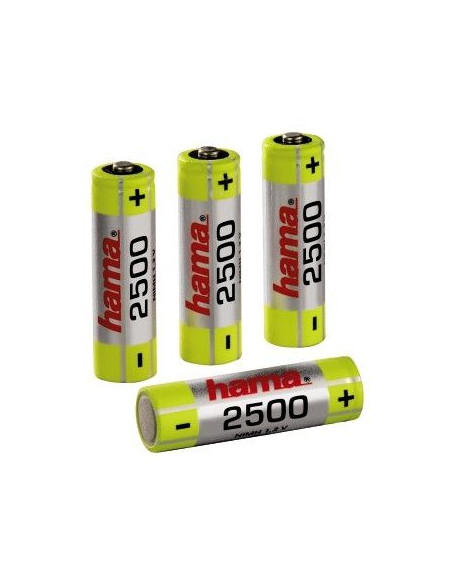 PILAS HAMA NI2500MAH AA Recargables  087056