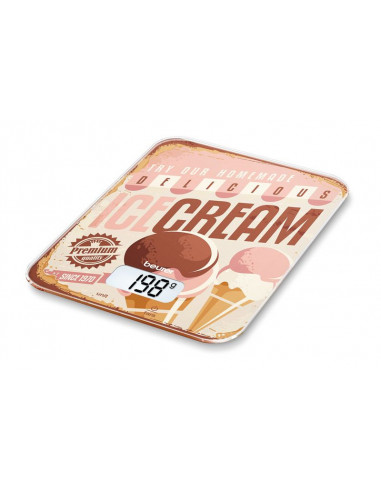 Balanza Beurer KS19ICECREAM electr cocina cristal