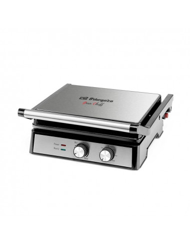 Grill Orbegozo GR4580  2000W  29x24cm  180    Inox