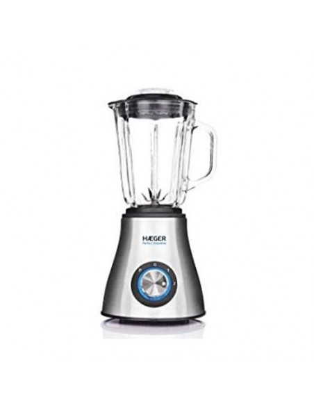 Batidora vaso Haeger LQ600007A  600w jarra de vidr