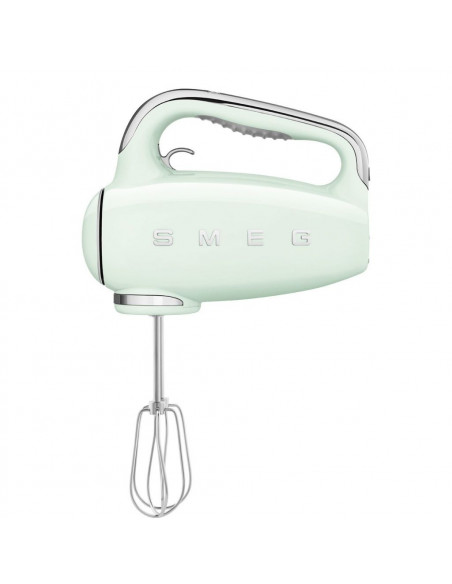 Amasadora Smeg HMF01PGEU  varillas  verde pastel 