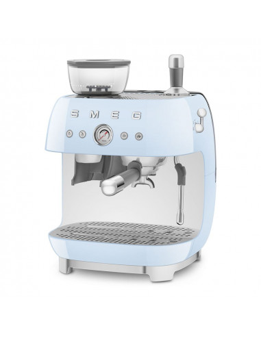 Cafetera espresso Smeg EGF03PBEU  1650w  2 4l  azu