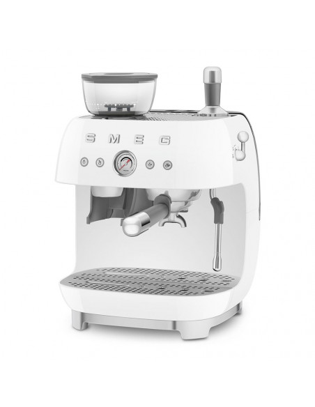 Cafetera espresso Smeg EGF03WHEU  1650w  2 4l  bla