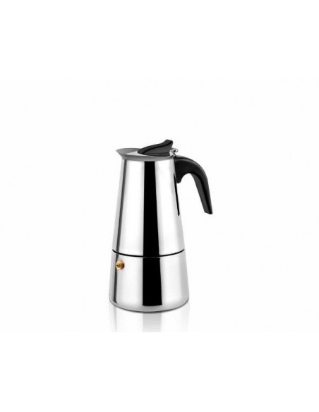 Cafetera italiana acero Haeger CP06S001A  ss moka