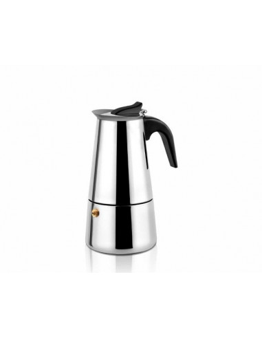 Cafetera italiana acero Haeger CP10S002A  ss moka