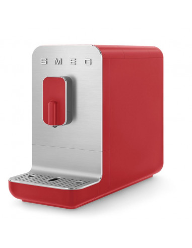 Cafetera superautomatica Smeg BCC01RDM  19bar  Roj