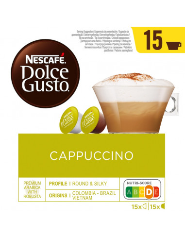 Capsula DG Nestle 12354974  Cappuccino 30Cap x3