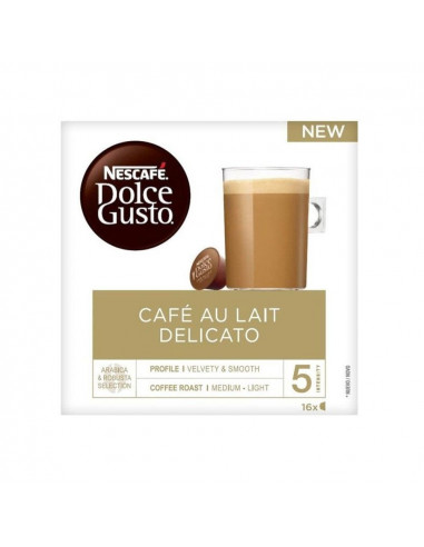 Capsula DG Nestle 12415782  Caf   con leche delicat