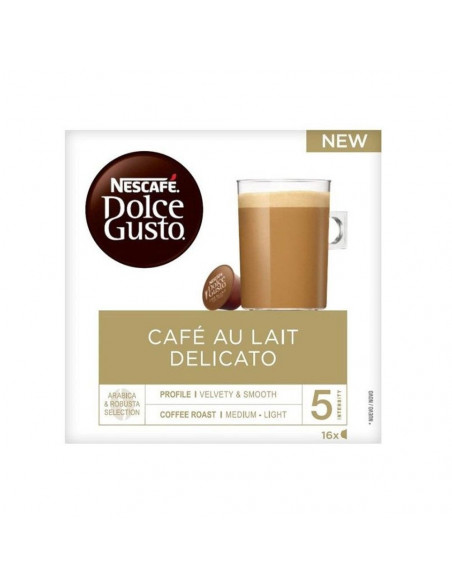 Capsula DG Nestle 12415782  Caf   con leche delicat