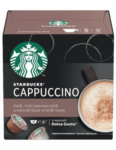 Capsula Starbucks DG Cappuccino Intenso  1 caja 12