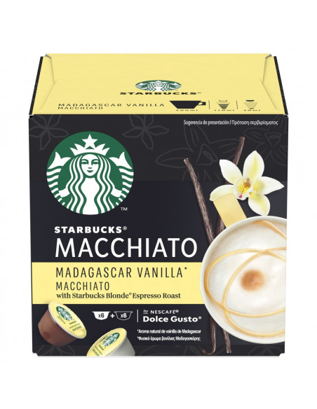 Capsula Starbucks DG Sbux Madagascar  Vanilla Macc