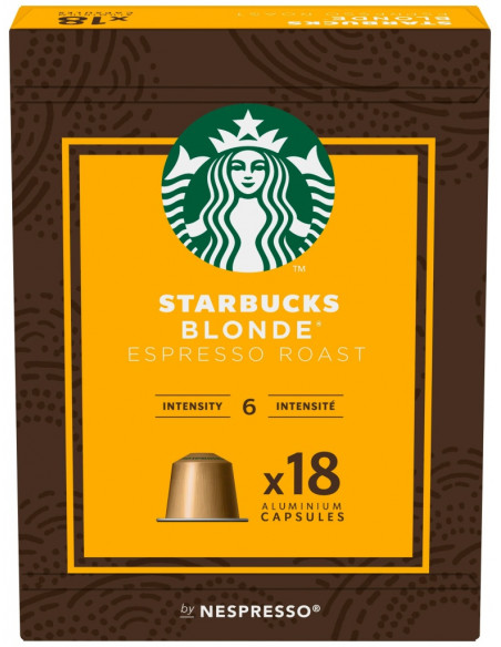 Capsula Starbucks NSP Blonde Espresso Roast  7x18c