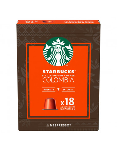 Capsula Starbucks NSP Colombia  7x18caps