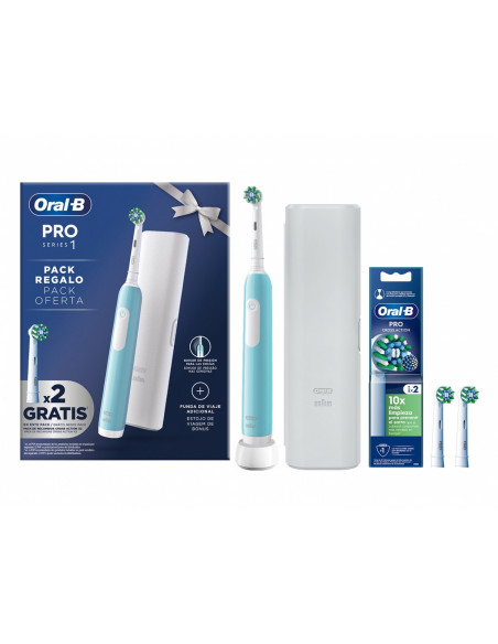 Cepillo Dental Braun Oral B PRO 1 TURQUESA 2RECAM