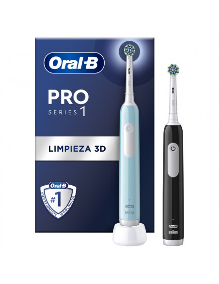 Cepillo Dental Braun Oral B PRO1 duo negro  azul