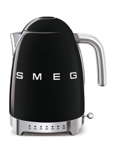 Hervidor Smeg KLF04BLEU  50s style negro capacidad