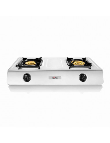 Cocina portatil Haeger 2N5H  safine plus a gas 2 q