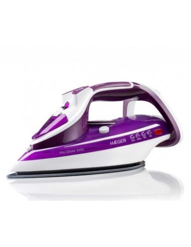 Plancha ropa Haeger SI260011B  pro glider 2600w ce