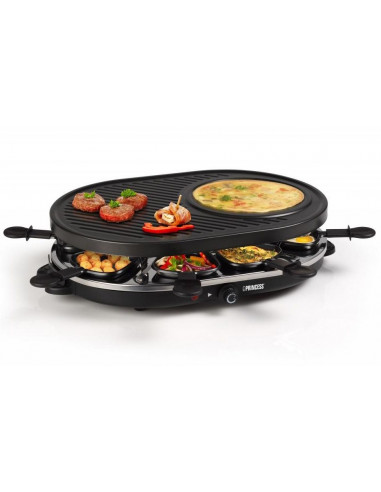 Grill Princess 162700  RACLETTE 8 OVAL PARTY