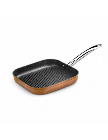 Grill Monix M740030  c raya 28 cm copper