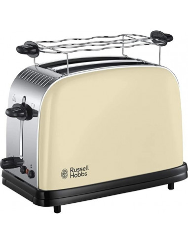 Tostador Russell Hobbs 2333456  2 r c retro crema